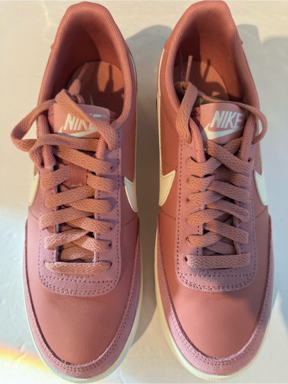 Nike Women’s Low-Profile Sneakers - Rose & White - Picture 3 of 7